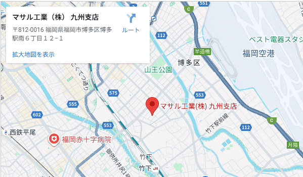 九州アクセスマップ