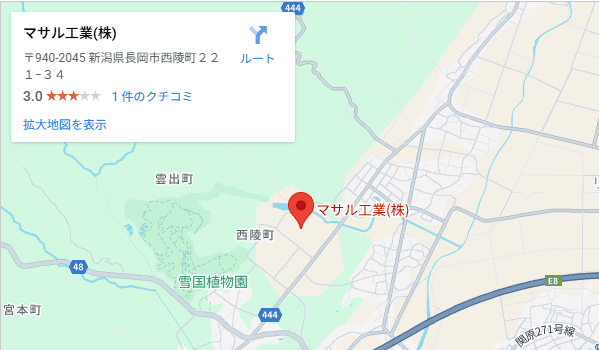 長岡アクセスマップ